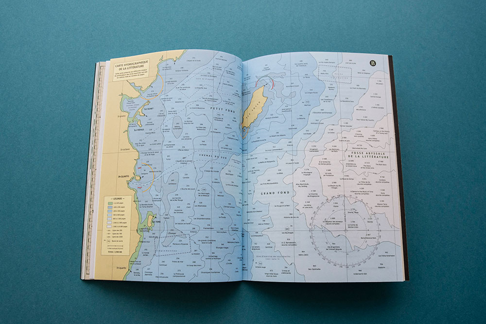 spread magazine bouclard map maritime