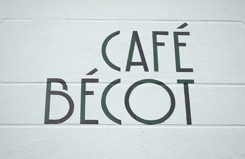 nantes lettering restaurant sign painting lettrage peintre en lettres